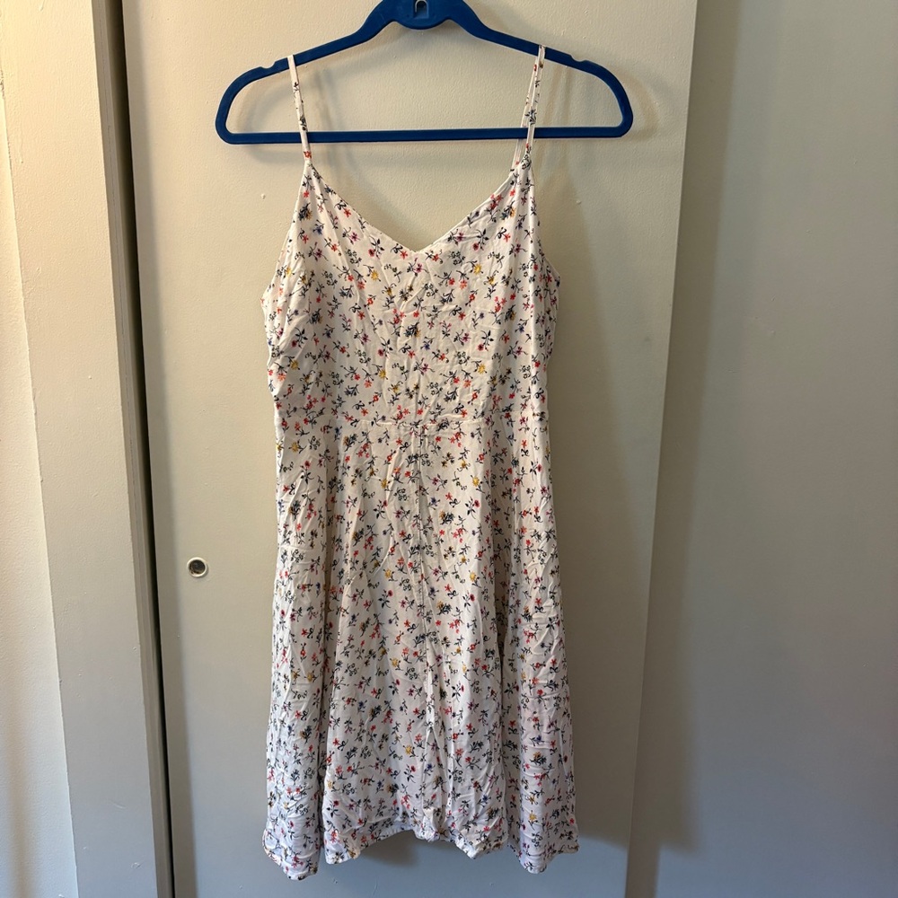 GAP Strapless Floral Dress